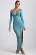 Платье Oh Polly Valeda бирюзовый XS - изображение 3