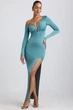 Платье Oh Polly Valeda бирюзовый XS - изображение 4