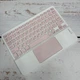 Чехол с клавиатурой и мышкой FegishCase iPad 11 (A16) 2025 Pink - изображение 2