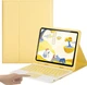 Чохол-клавіатура FegishCase Keyboard для Apple iPad 10.9 (2022) + мишка Yellow - зображення 5