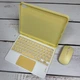 Чохол з клавіатурою та мишкою FegishCase Apple iPad Pro 10.5 (2017) Ukrainian keyboard, Yellow - зображення 13