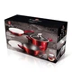 Набір посуду з 6 предметів Berlinger Haus Metallic Line Burgundy Edition (BH-7046) - зображення 2