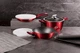 Набір посуду з 6 предметів Berlinger Haus Metallic Line Burgundy Edition (BH-7046) - зображення 3