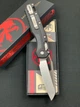 Складной нож ,качеством как ювелирное изделие Microtech MSI S/E Tri-Grip Polymer Black StoneWash Standard (210T-10 PMBK) - изображение 2