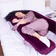 Подушка MirSon для беременных и отдыха U-образная 8021 Velvet Line (2200006178538) MirSon 2200006178538 879186 - изображение 3