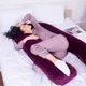 Подушка MirSon для беременных и отдыха U-образная 8021 Velvet Line (2200006178538) MirSon 2200006178538 879186 - изображение 4