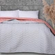 Покривало MirSon Набір Serenity Line №4100 Tenderness (покривало + 2 наволочки) 150х210 см (2200007298266) MirSon 2200007298266 877292 - зображення 1