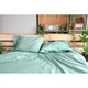 Простынь Ardesto на резинке Mix&Match сатин 180х200+30 см шалфей (ART1820FSG) Ardesto ART1820FSG 879614 - изображение 6