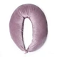 Подушка MirSon для беременных и кормления №8303 Velvet Line 28-0005 Ashen Велюр 30х170х20 см (2200006200284) MirSon 2200006200284 879100 - изображение 2