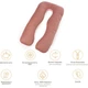 Подушка MirSon для беременных и отдыха Naturale Line №8002 U-образная Riccarda (2200006178125) MirSon 2200006178125 879530 - изображение 12