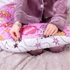 Подушка MirSon для беременных и кормления №8324 Print Line 17-0512 Bombs pink Бязь 30х170х20 см (2200006200499) MirSon 2200006200499 879143 - изображение 3