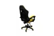 Крісло ігрове Comfort Line SLIM шкірзам/сітка Чорний/Жовтий/Чорний (SLMBY-124548) Comfort Line 874054-01 874054 - изображение 3