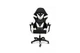 Геймерське крісло Comfort Line SLIM (ЧОРНИЙ/БІЛИЙ) Comfort Line 874103-01 874103 - зображення 2