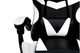 Геймерське крісло Comfort Line SLIM (ЧОРНИЙ/БІЛИЙ) Comfort Line 874103-01 874103 - зображення 8