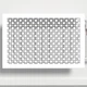 Решетка на батарею декоративная SMARTWOOD R2063 1200 мм Белый (R20634104) - изображение 1