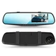 Зеркало-регистратор с одной камерой LCD DVR 138e 4,3 30 кад/сек 1080р Full HD с микрофоном, сенсором удара и динамиком - изображение 4
