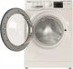 Стиральная машина Whirlpool WRSB 7259 WB UA, фронтальная, узкая, 7 кг, 1200, класс С/A/B, 43,5 см, 16 программ, пар, дисплей, инвертор, белый с черным люком - изображение 3