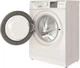 Стиральная машина Whirlpool WRSB 7259 WB UA, фронтальная, узкая, 7 кг, 1200, класс С/A/B, 43,5 см, 16 программ, пар, дисплей, инвертор, белый с черным люком - изображение 4