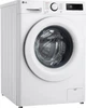Стиральная машина LG серии AI DD™ TurboWash™ 360˚ F4Y5RS3W, фронтальная, полноразмерная, 10 кг, 1400, класс A/A/B, 56 см, 12 программ, дисплей, пар, инвертор, белый - изображение 2