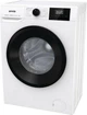 Стиральная машина Gorenje W3NGPI 62SBS, фронтальная, узкая, 6 кг, 1200, класс С/A/С, 43,5 см, 15 программ, пар, дисплей, инвертор, белый с черным люком - изображение 3