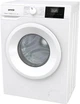 Стиральная машина Gorenje WNGPI 61SBS, фронтальная, узкая, 6 кг, 1000, класс С/A/C, 43,5 см, 15 программ, пар, дисплей, инвертор, белый - изображение 3