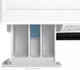 Стиральная машина Gorenje W3NGPI 72SBS, фронтальная, узкая, 7 кг, 1200, класс С/A/B, 45 см, 15 программ, пар, дисплей, инвертор, белый с черным люком - изображение 7