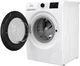 Стиральная машина Gorenje серии G400 WPNEI 94A1S WIFI/UA, фронтальная, полноразмерная, 9 кг, 1400, класс С/A/B, 54,5 см, 15 программ, дисплей, инвертор, WiFi, белый с черным люком - изображение 6