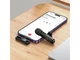 Мікрофонна радіосистема Hoco L20 Fair Wireless/Lightning Black (6942007655484) - зображення 7