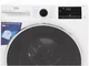 Пральна машина Beko B5DFT 59447 W, фронтальна, повнорозмірна, 9 кг/6 кг, 1400, клас D/A/A, 60 см, 15 програм, дисплей, пара, інвертор, білий з чорним люком - зображення 7