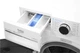 Пральна машина Beko B5DFT 59447 W, фронтальна, повнорозмірна, 9 кг/6 кг, 1400, клас D/A/A, 60 см, 15 програм, дисплей, пара, інвертор, білий з чорним люком - зображення 12