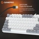 Клавиатура GamePro Genesis Metallic mk110w Outemu Red Switch usb ua White (mk110w) - изображение 8