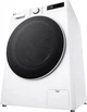 Стиральная машина LG серии AI DD™ TurboWash™ 360˚ F4Y5RS0W, фронтальная, полноразмерная, 10 кг, 1400, класс A/A/B, 56 см, 12 программ, дисплей, пар, инвертор, белый с черным люком - изображение 4