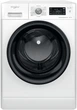 Стирально-сушильная машина Whirlpool серии FreshCare+ FFWDB 976258 BV UA, фронтальная, полноразмерная, 9/7 кг, 1800, класс С/A/B, 60,5 см, 10 программ, пар, дисплей, инвертор, белый с черным люком - изображение 1