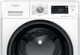 Стирально-сушильная машина Whirlpool серии FreshCare+ FFWDB 976258 BV UA, фронтальная, полноразмерная, 9/7 кг, 1800, класс С/A/B, 60,5 см, 10 программ, пар, дисплей, инвертор, белый с черным люком - изображение 4