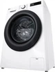 Пральна машина LG серії AI DD TurboWash 360˚ F2Y5PS6W, фронтальна, вузька, 8 кг, 1200, клас A/A/B, 47 см, 12 програм, дисплей, пара, інвертор, білий з чорним люком - зображення 4