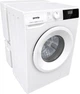 Стиральная машина Gorenje серии G200 WNHPI 72SCSI RV, фронтальная, полноразмерная, 7 кг, 1200, класс F/A/B, 73,5 см, 15 программ, пар, дисплей, инвертор, дополнительный бак для воды, белый - изображение 5