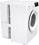 Стиральная машина Gorenje серии G200 WNHPI 72SCSI RV, фронтальная, полноразмерная, 7 кг, 1200, класс F/A/B, 73,5 см, 15 программ, пар, дисплей, инвертор, дополнительный бак для воды, белый - изображение 6