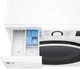 Стиральная машина LG серии AI DD™ TurboWash™ 360˚ F4Y5RS0W, фронтальная, полноразмерная, 10 кг, 1400, класс A/A/B, 56 см, 12 программ, дисплей, пар, инвертор, белый с черным люком - изображение 10