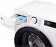 Пральна машина LG серії AI DD TurboWash 360˚ F2Y5PS6W, фронтальна, вузька, 8 кг, 1200, клас A/A/B, 47 см, 12 програм, дисплей, пара, інвертор, білий з чорним люком - зображення 7