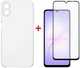Комплект чехол для смартфона + стекло DENGOS для Samsung Galaxy A07 Transparent (DG-KM-170) - изображение 1