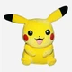 Мягкая плюшевая игрушка Пикачу сидящий с язычком из аниме Pokemon 30 см - изображение 4
