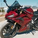 Защитная виниловая пленка для авто мотоцикла ширина 10 см длина 150 см Flower Carbon Red - изображение 6