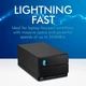 Внешний жесткий диск LaCie 3.5 48TB (STLG48000400) - изображение 8