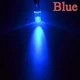 Світлодіоди F3 50ШТ 3мм 3-3.2В 20ma Синє світло White - Blue dip діод Led яскраві діоди (111) - зображення 2
