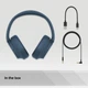 Навушники Sony WH-CH720N Wireless Blue (WHCH720NL.CE7) - зображення 2