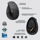 Мишка Logitech Lift Vertical Ergonomic Wireless/Bluetooth for Business Graphite (910-006494) - изображение 6