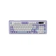 Клавіатура Ajazz AK980 Clear Sky Switch Purple RGB USB/Wireless/Bluetooth UA Purple (AK980-CS-PWB) - зображення 1