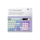 Клавіатура Ajazz AK980 Clear Sky Switch Purple RGB USB/Wireless/Bluetooth UA Purple (AK980-CS-PWB) - зображення 12