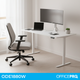 Стол с электрорегулировкой высоты OfficePro ODE1880W 1800 x 800 мм White (ODE1880W) - изображение 3