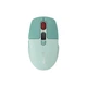 Мишка Canyon MW-26 LCD Silent Wireless/Bluetooth Green (CNS-CMSW26GR) - зображення 1
